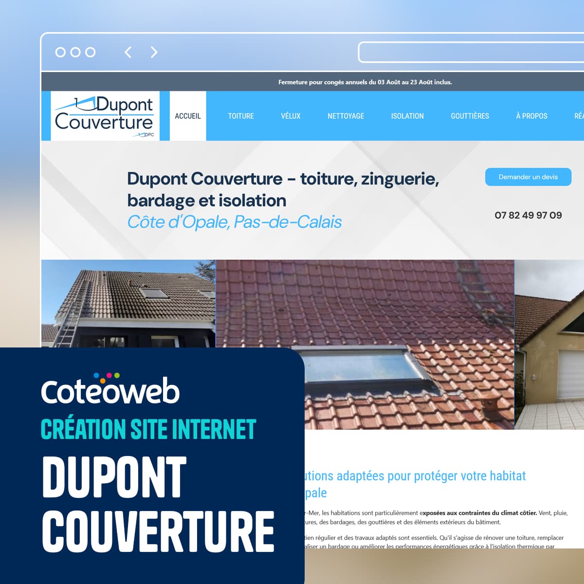 création site internet btp pas de calais