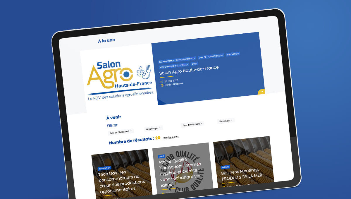 Développement d'un module pour la gestion des événements