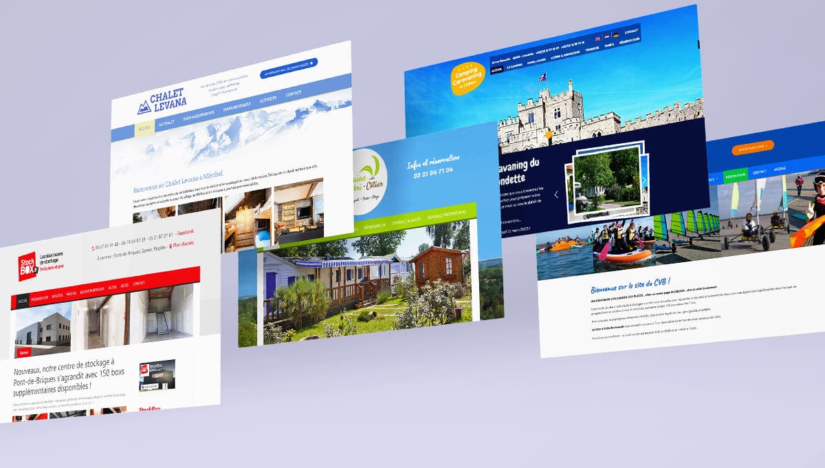 Plus de 40 refontes techniques de site internet