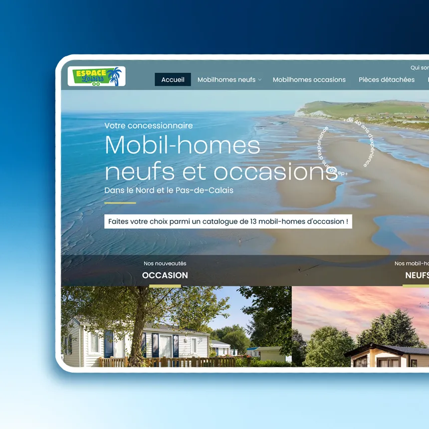 Espace Loisirs PH réalisé par l'agence web Coteo