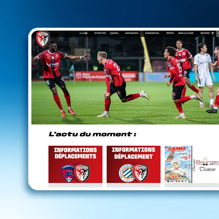 USBCO réalisé par l'agence web Coteo