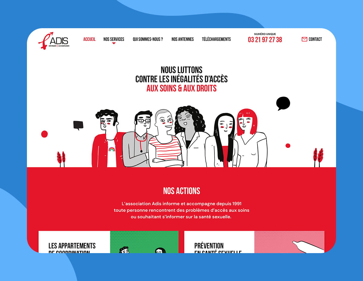 creation site internet association pas de calais