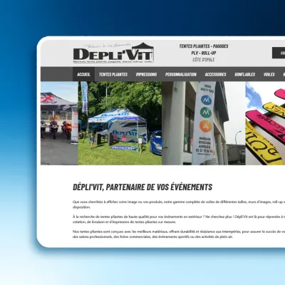 creation site internet Déplivit