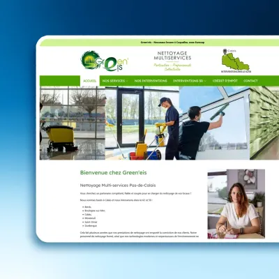creation site internet Green'eis