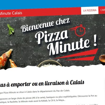 Coteoweb - Lancement du nouveau site web Pizza Minute !