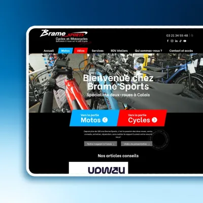 creation site internet Brame Sport