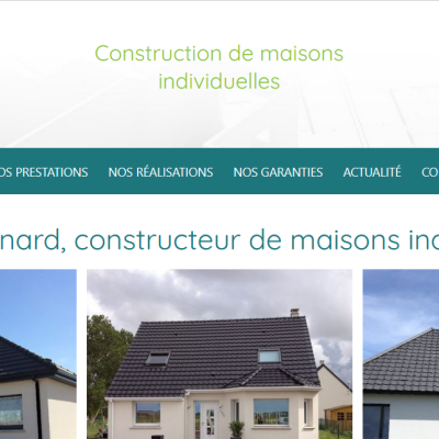 Coteoweb - Refonte du site web de La Maison Bernard