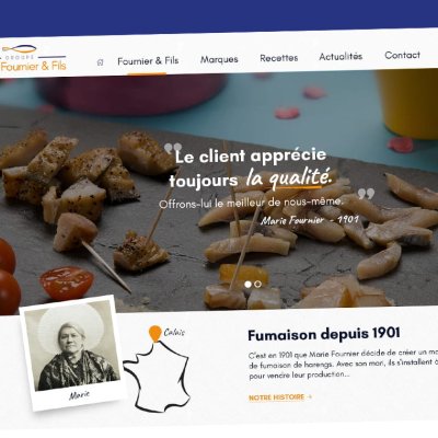 Coteoweb - Mise en ligne du nouveau site Emile Fournier & Fils
