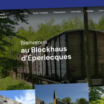 Coteoweb - Refonte du site web du Blockhaus d'Eperlecques