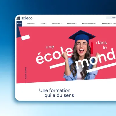 creation site internet Iscid-CO