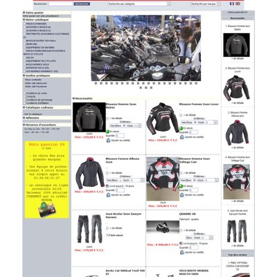 Site web avant refonte