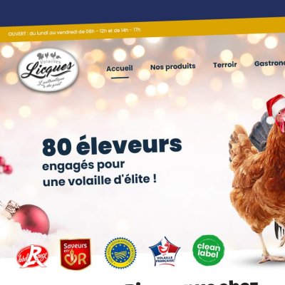 Coteoweb - Mise en place du click'n'collect chez Licques Volailles