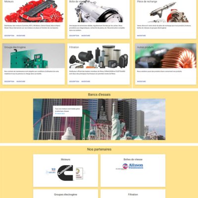 Site web avant refonte