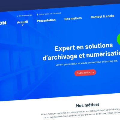 Coteoweb - Création du site internet du CADN
