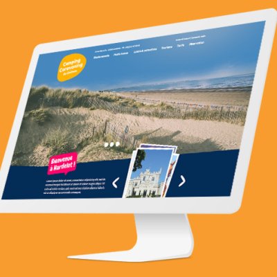 creation site internet Camping du Château d'Hardelot