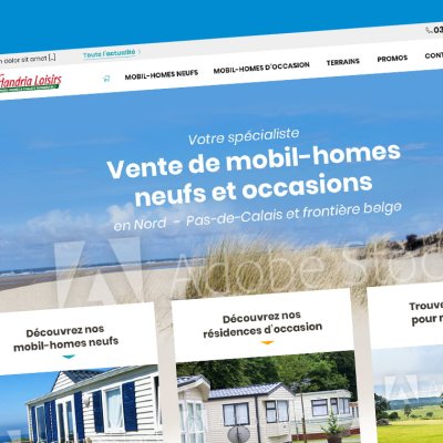 Coteoweb - Refonte sur mesure du site Flandria Loisirs