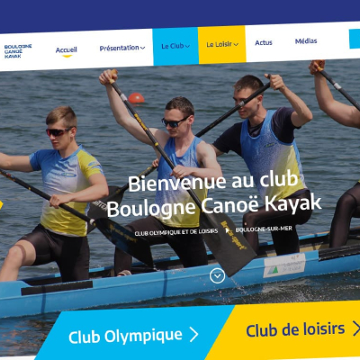 Coteoweb - Nouveau site internet et nouveau logo pour le club sportif BCK