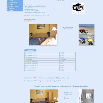 Site web avant refonte