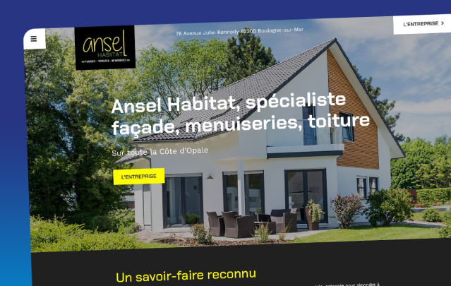 creation site web entreprise renovation habitat pas de calais