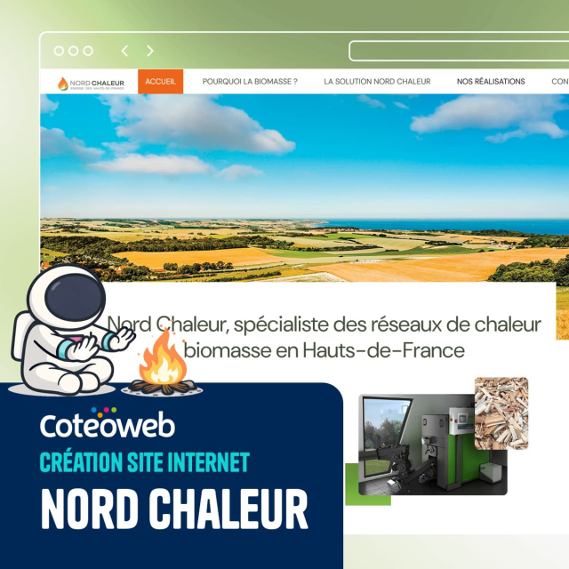 Mise en ligne du site web Nord Chaleur